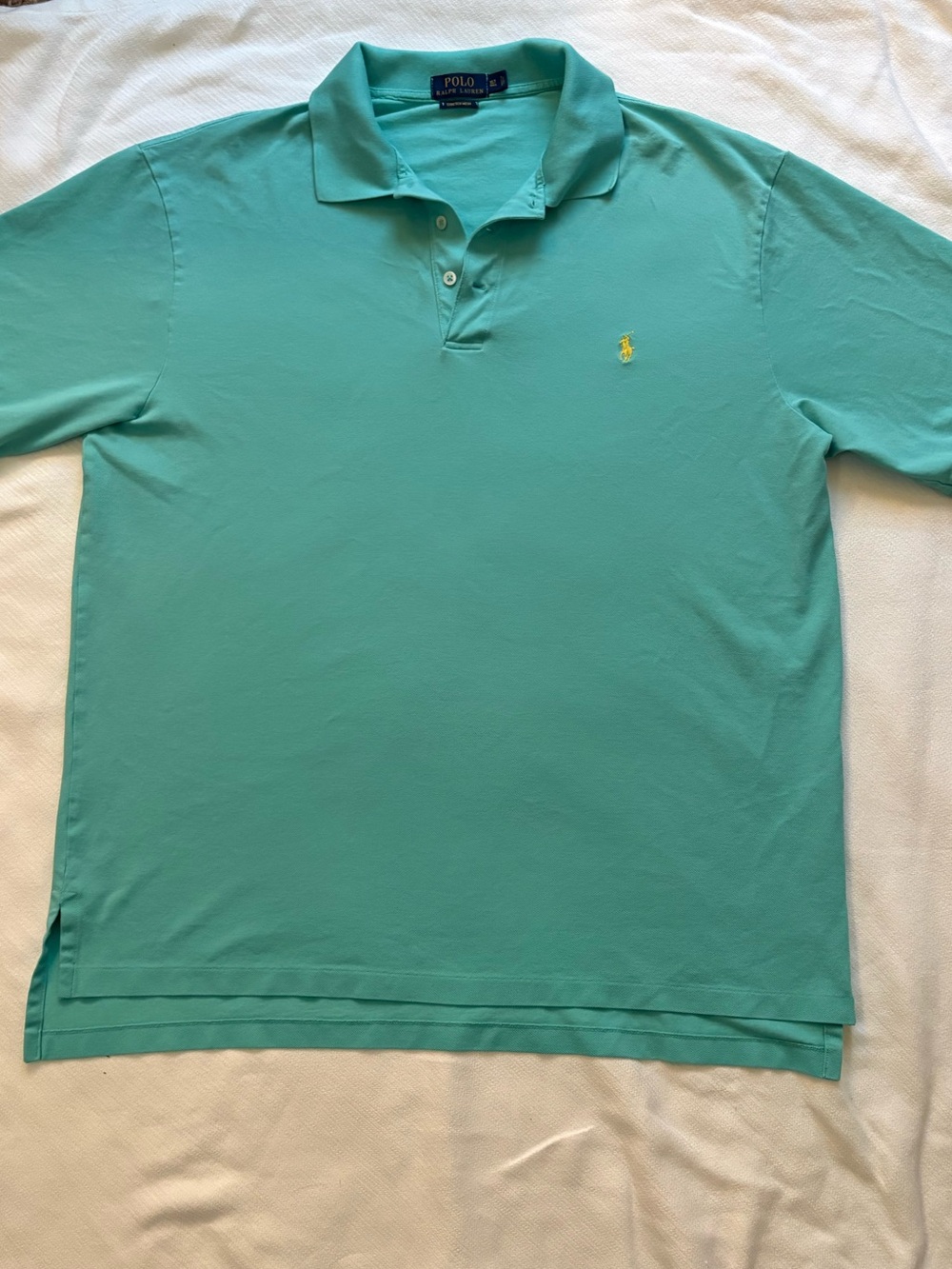 Polo by Ralph Lauren Aqua Green Short-Sleeve Polo